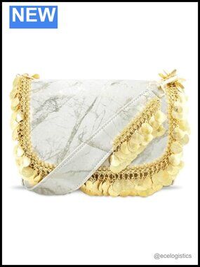 Rose Gold Clutch Purse Handmade Evening Bag Bridal Wedding Handbag Chain Strap